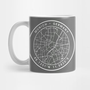 Munich Map Mug